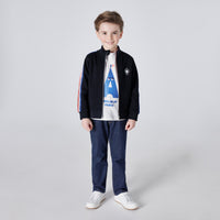 0 QTY / MARINE JACADI PAP GILET / CARDIGAN GHISLEN