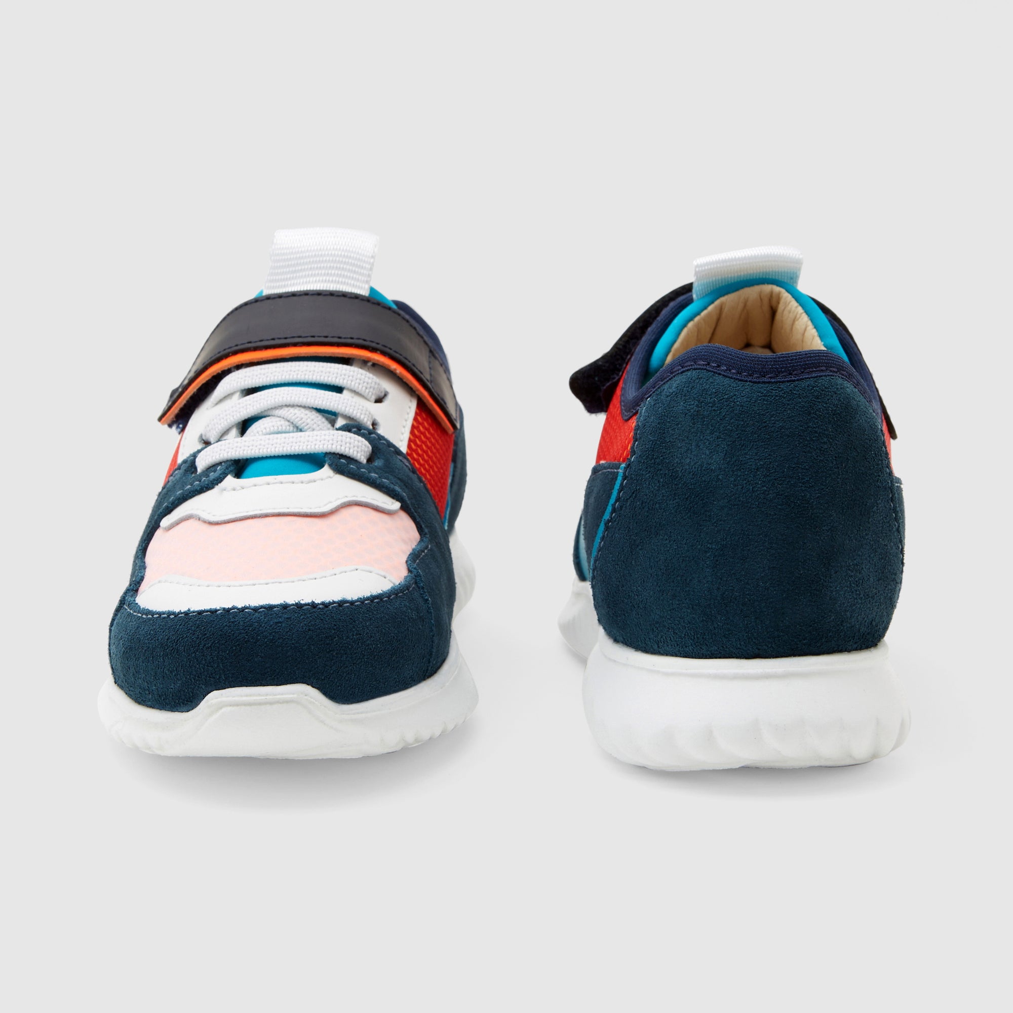 3 QTY / ORANGE CHAUSSURES CUIR ECLAIR