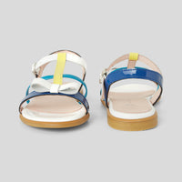 208 QTY / BLEU CHAUSSURES CUIR BLANDINE