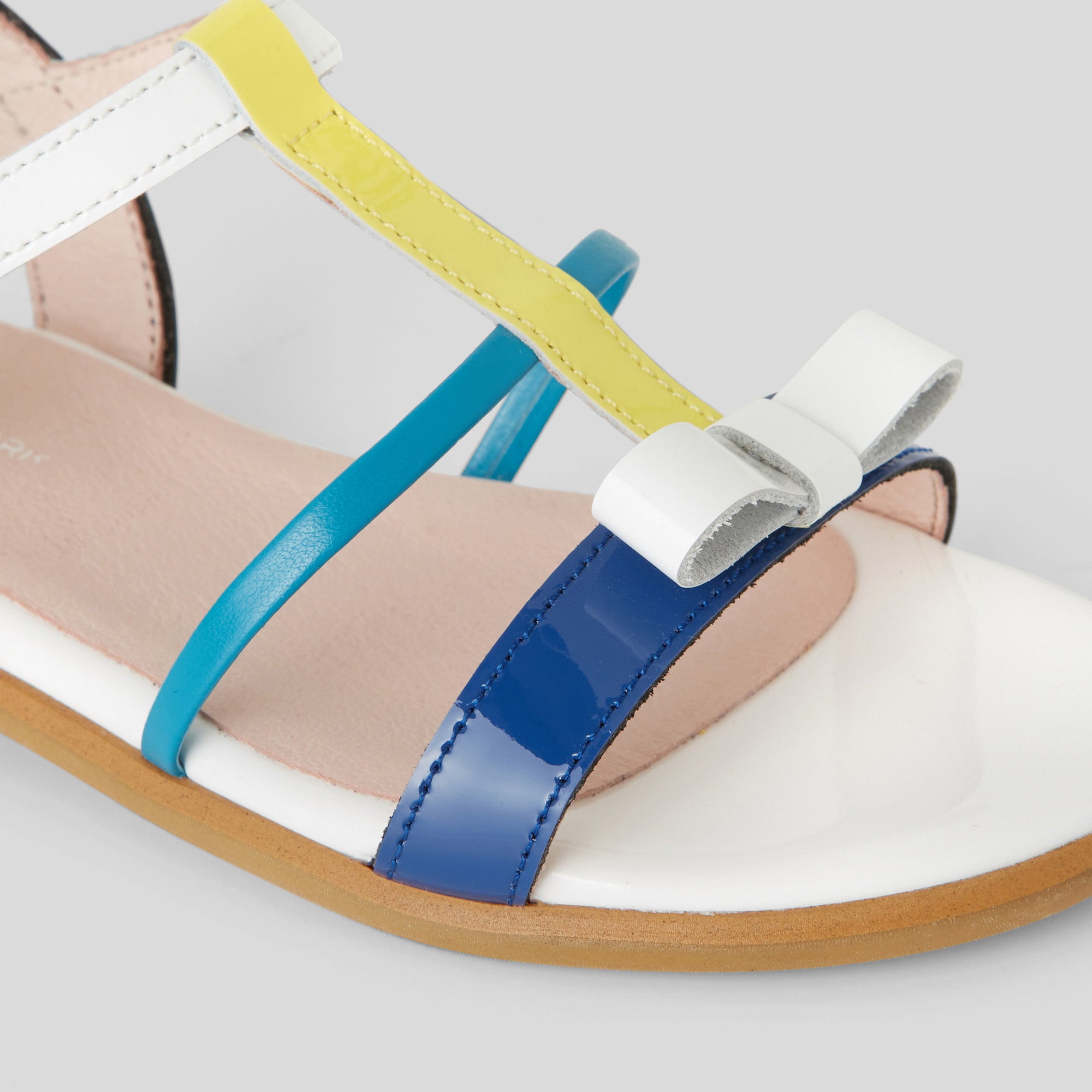 208 QTY / BLEU CHAUSSURES CUIR BLANDINE