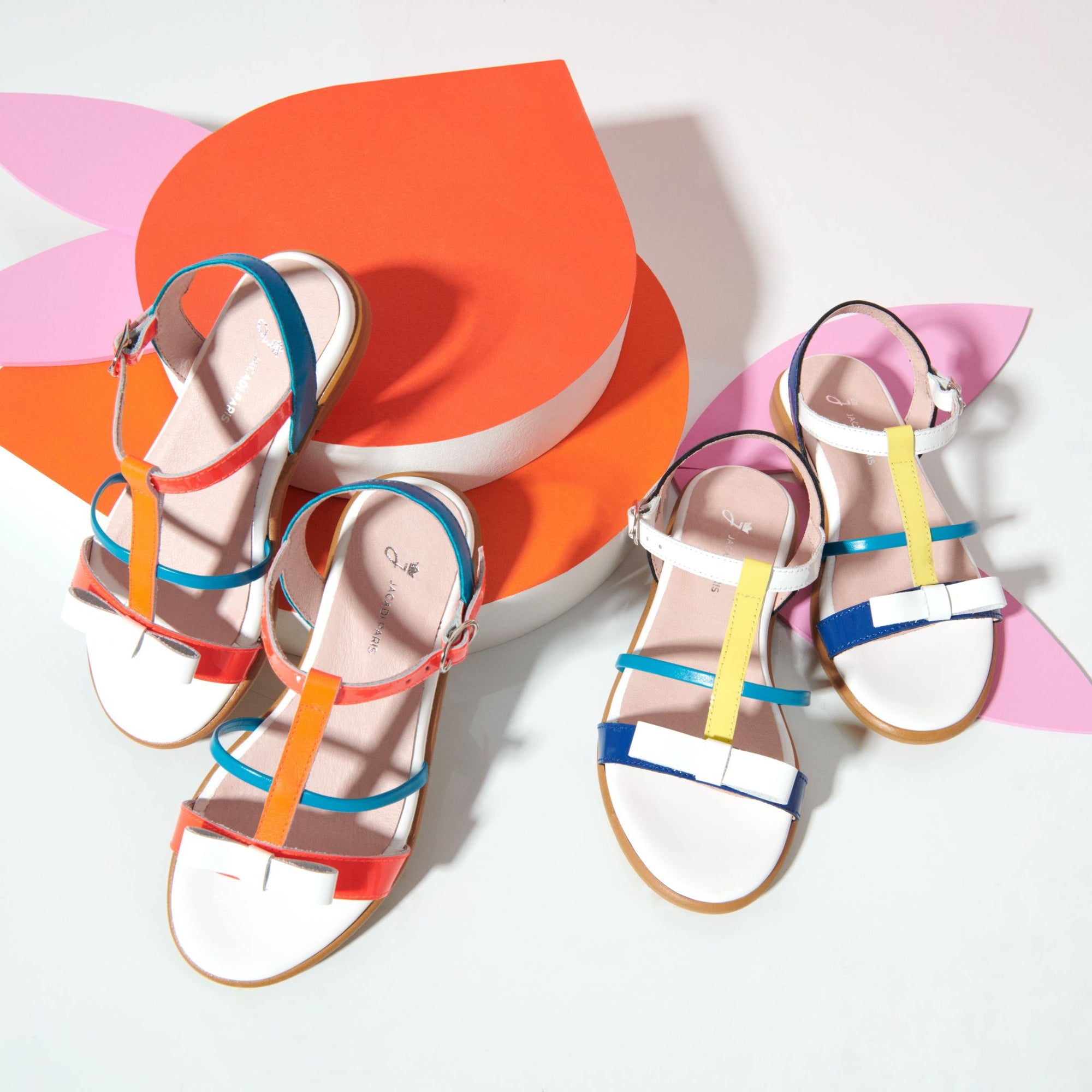 208 QTY / BLEU CHAUSSURES CUIR BLANDINE