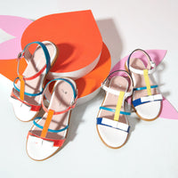 35 QTY / ROSE CHAUSSURES CUIR BLANDINE