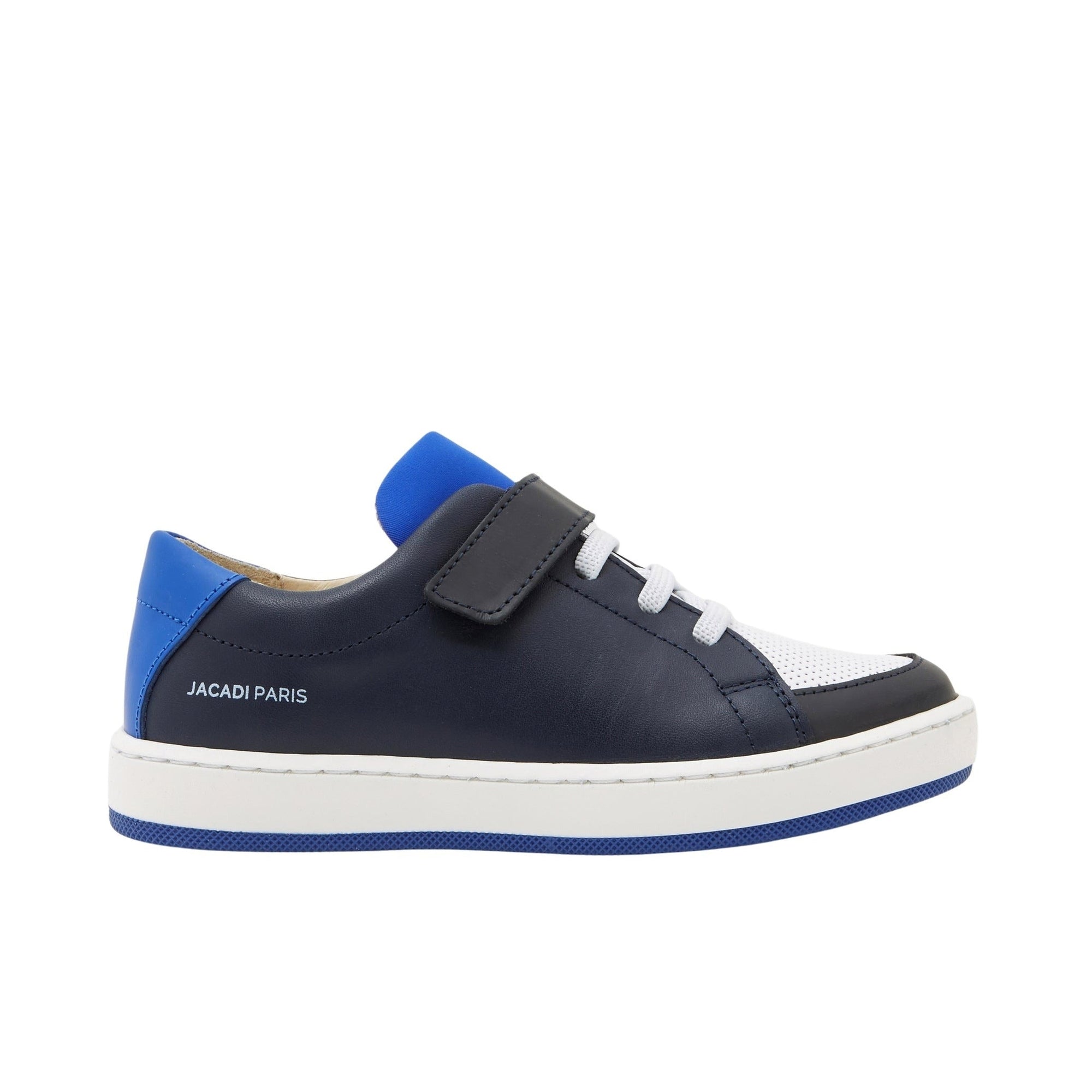 19 QTY / MARINE/BLANC CHAUSSURES CUIR ALFRED