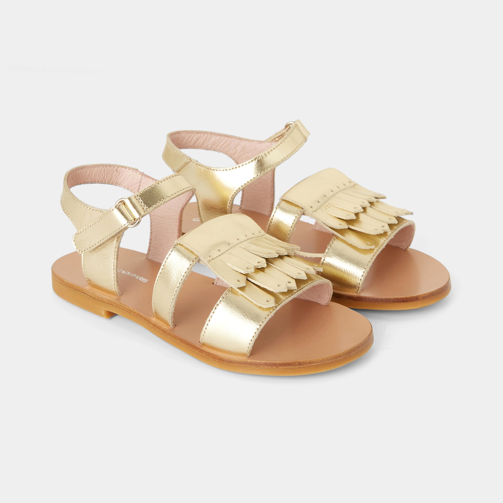 3 QTY / OR CHAUSSURES CUIR FRANGINE