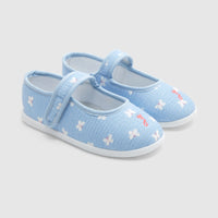116 QTY / BLEU CHAUSSURES TOILE FANNY