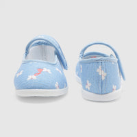 116 QTY / BLEU CHAUSSURES TOILE FANNY