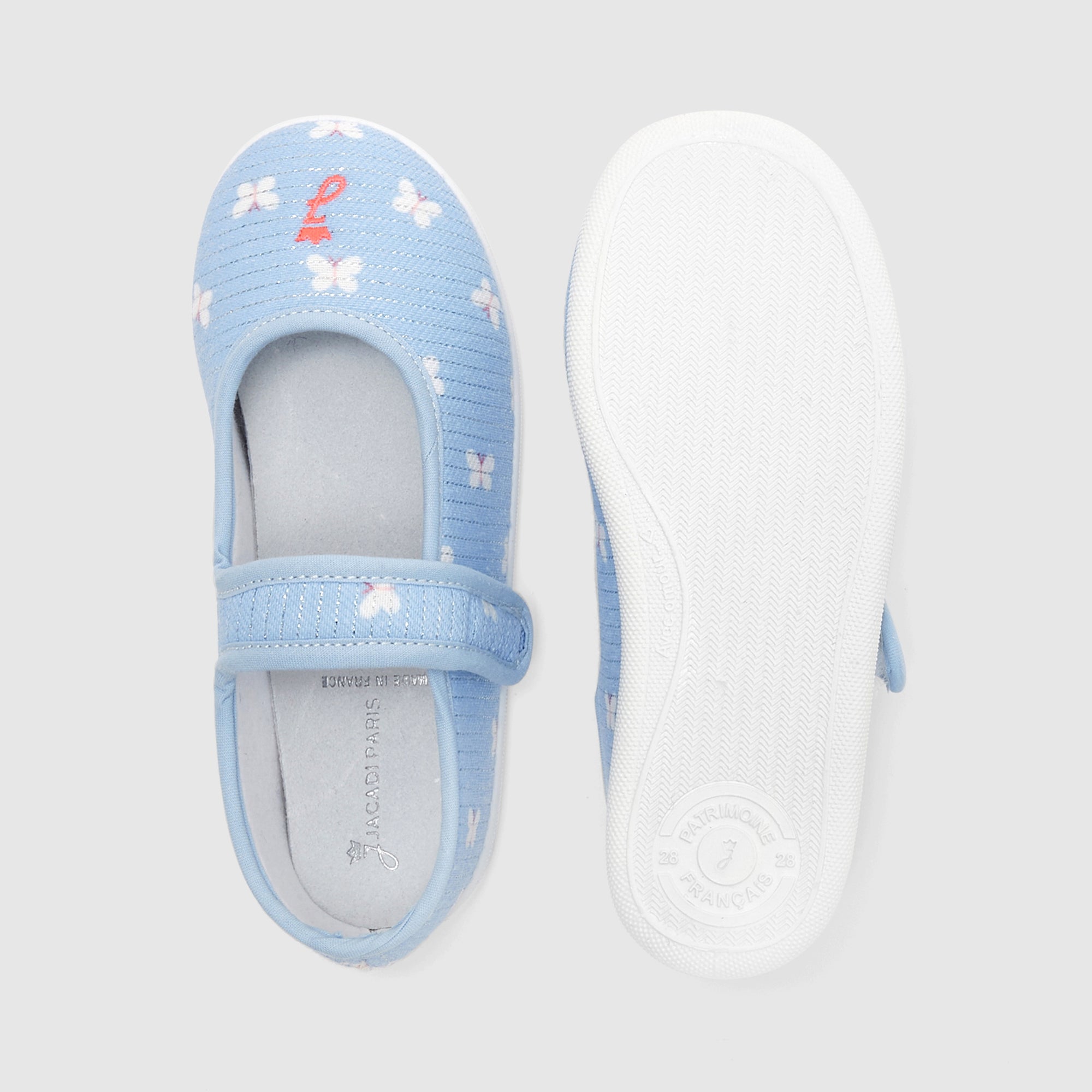 116 QTY / BLEU CHAUSSURES TOILE FANNY