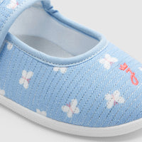 116 QTY / BLEU CHAUSSURES TOILE FANNY
