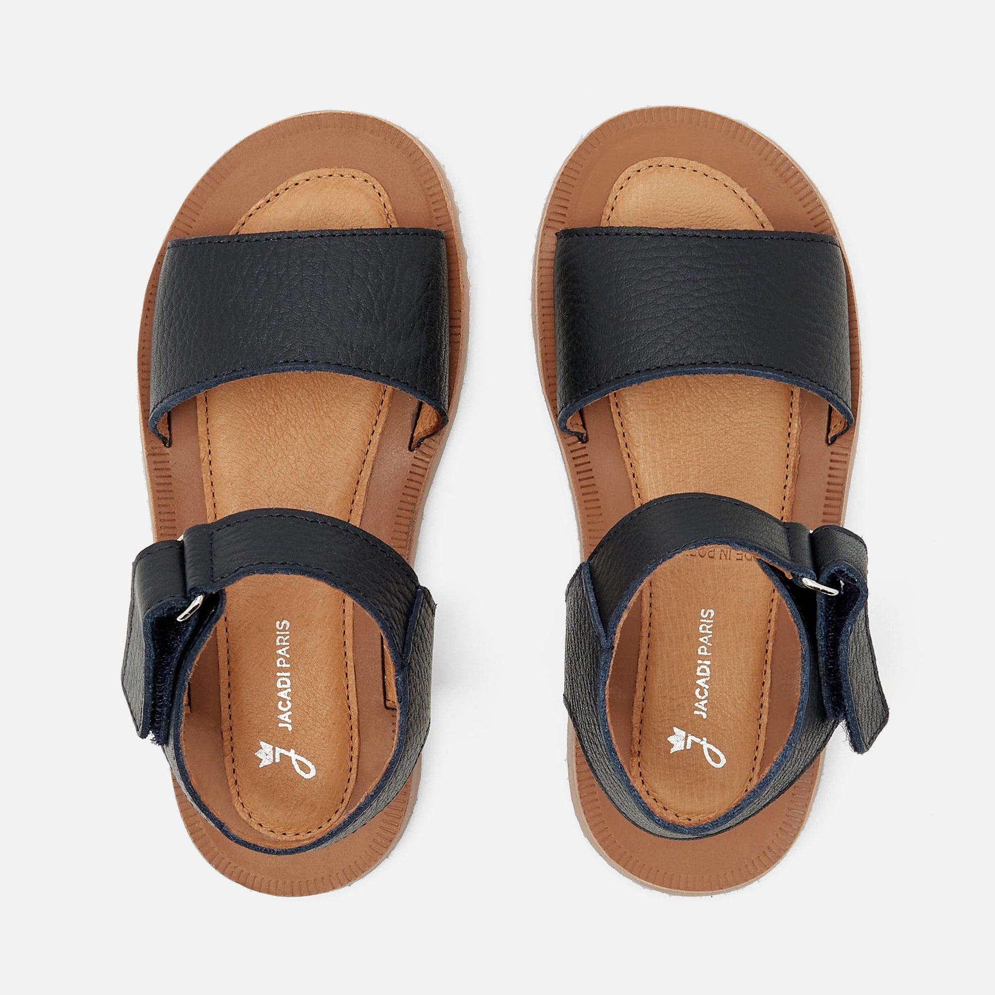 714 QTY / MARINE JACADI CHAUSSURES CUIR FERNAND