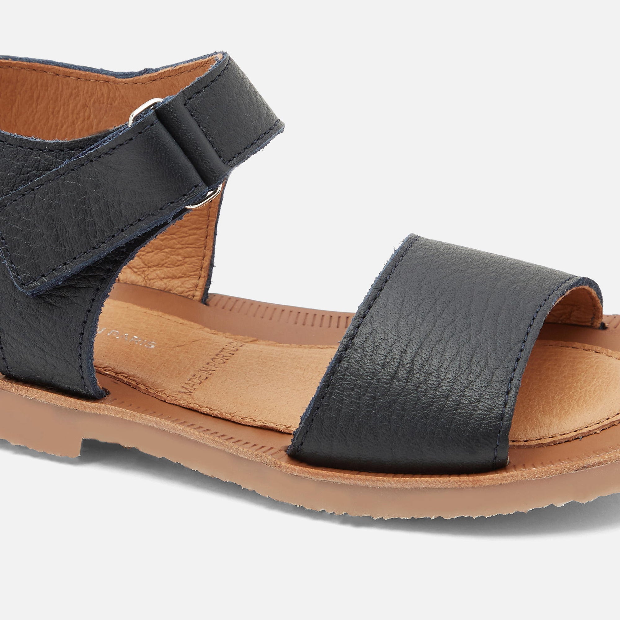 714 QTY / MARINE JACADI CHAUSSURES CUIR FERNAND