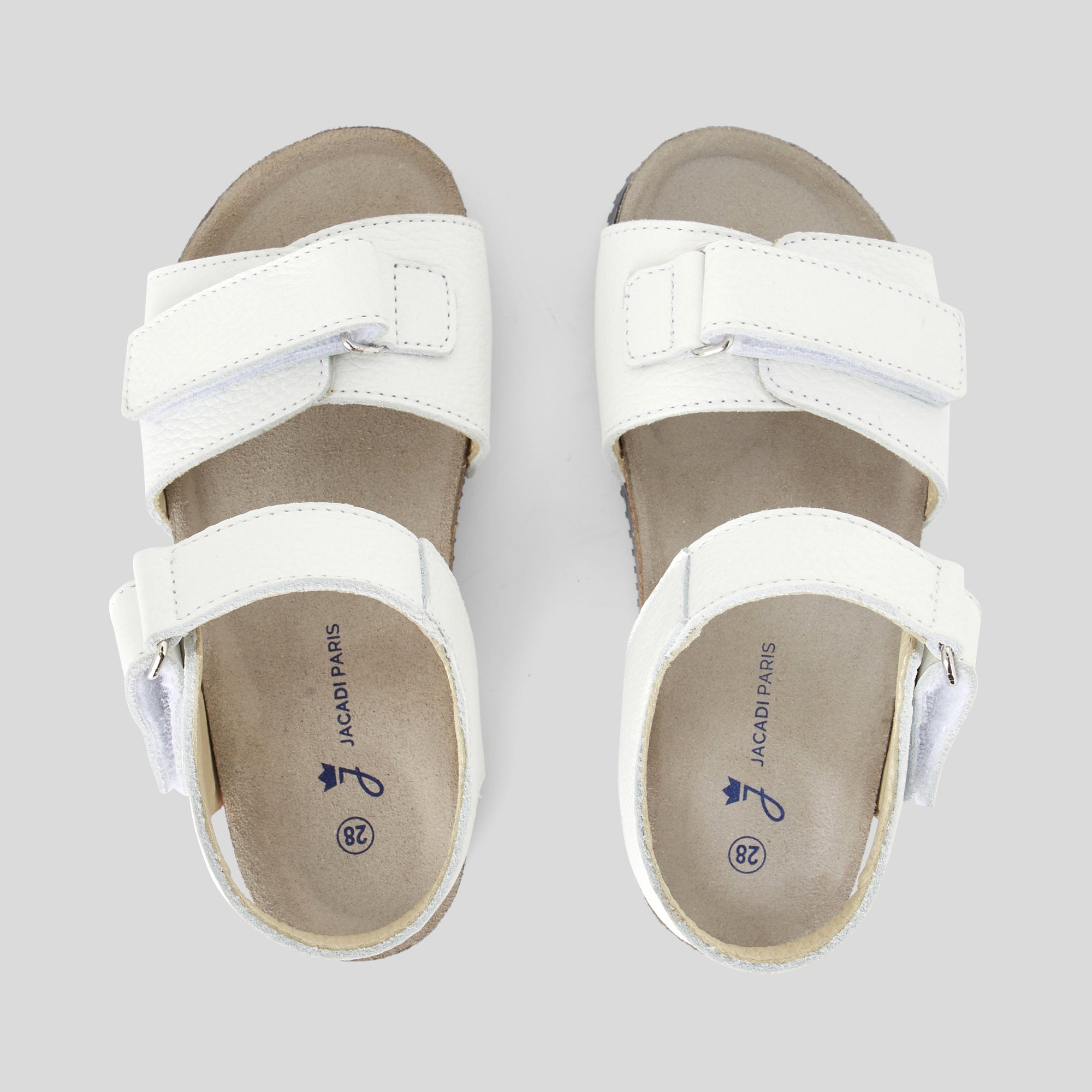 175 QTY / BLANC JACADI CHAUSSURES CUIR FOUCAULT