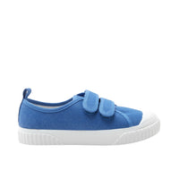81 QTY / BLEU  CHAUSSURES TOILE BOUSSOLE COL