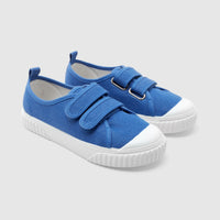 81 QTY / BLEU  CHAUSSURES TOILE BOUSSOLE COL