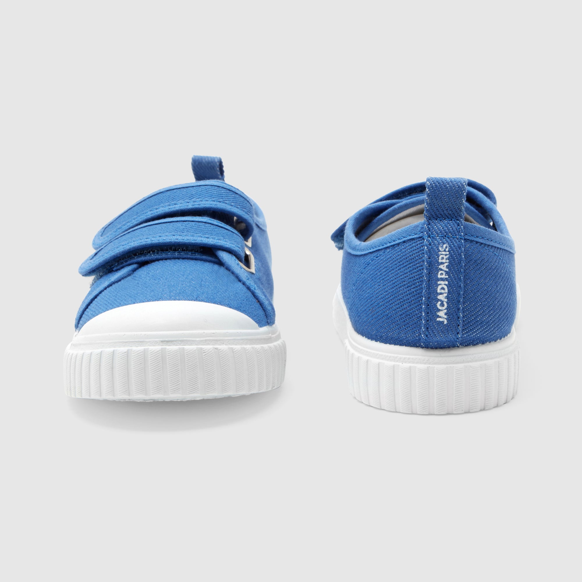 81 QTY / BLEU  CHAUSSURES TOILE BOUSSOLE COL