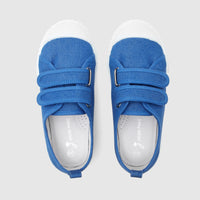81 QTY / BLEU  CHAUSSURES TOILE BOUSSOLE COL