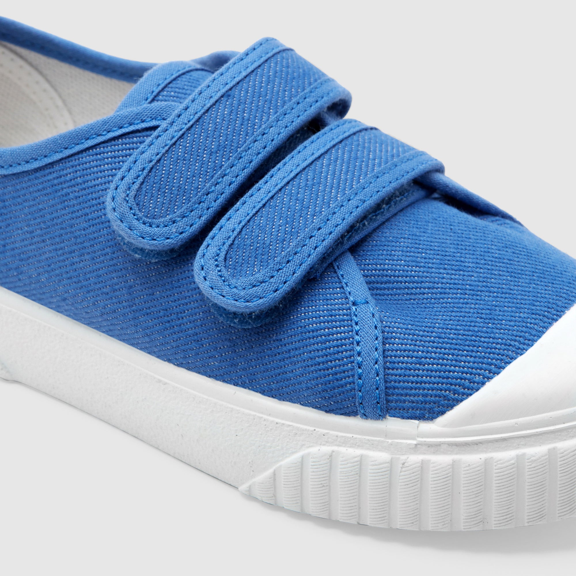 81 QTY / BLEU  CHAUSSURES TOILE BOUSSOLE COL