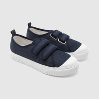 284 QTY / DENIM FONCE CHAUSSURES TOILE BOUSSOLE COL