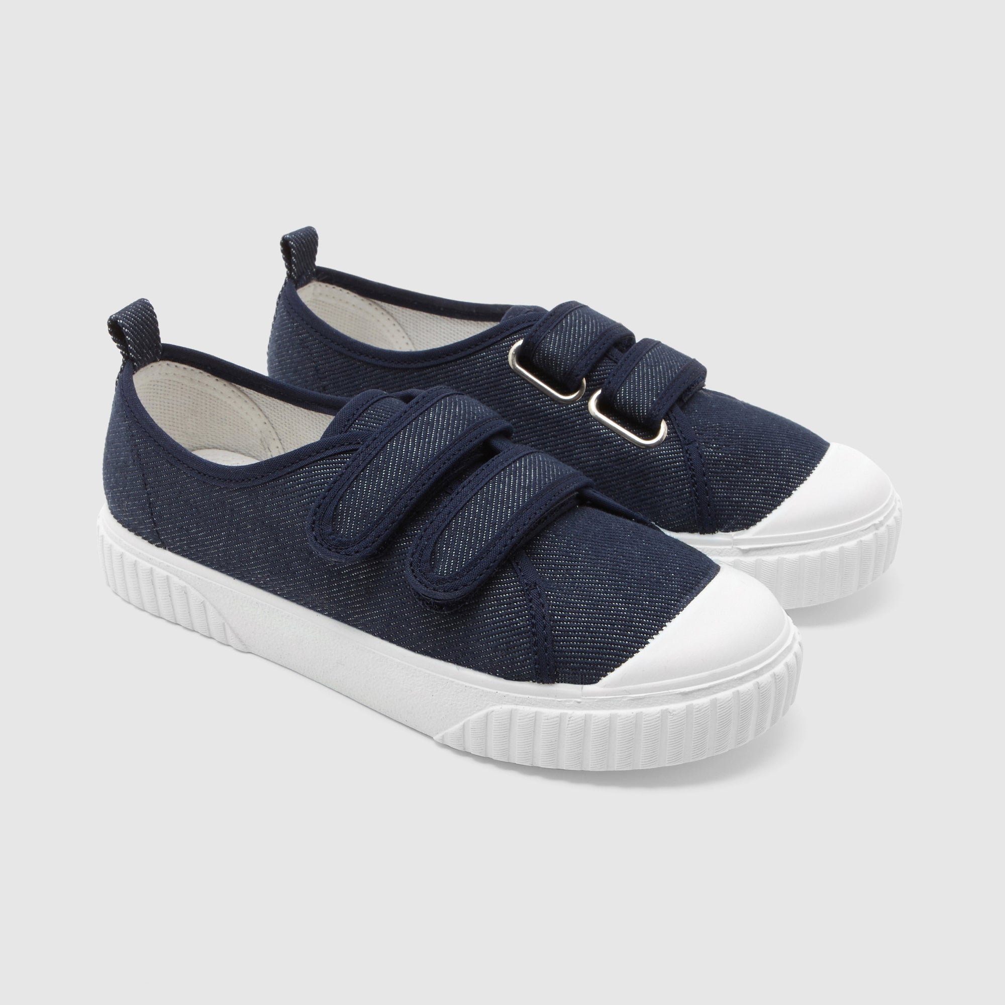 284 QTY / DENIM FONCE CHAUSSURES TOILE BOUSSOLE COL