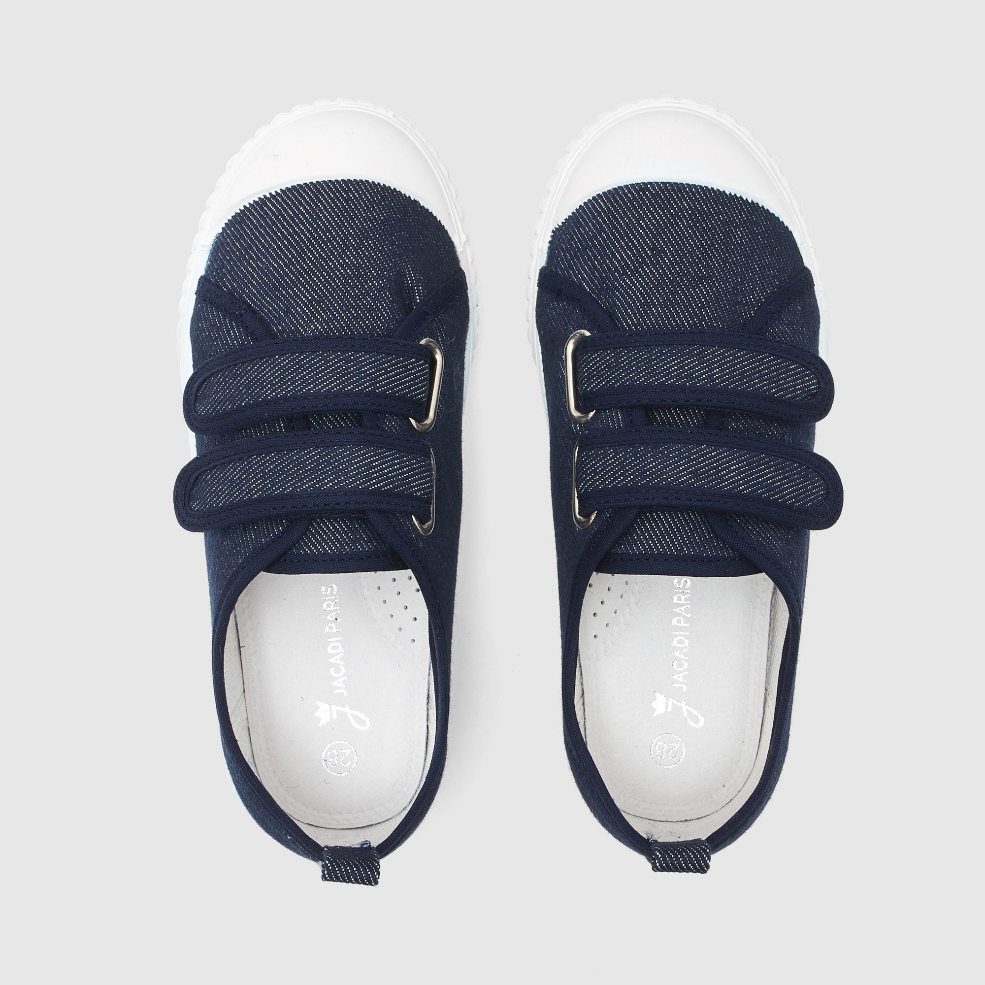 284 QTY / DENIM FONCE CHAUSSURES TOILE BOUSSOLE COL