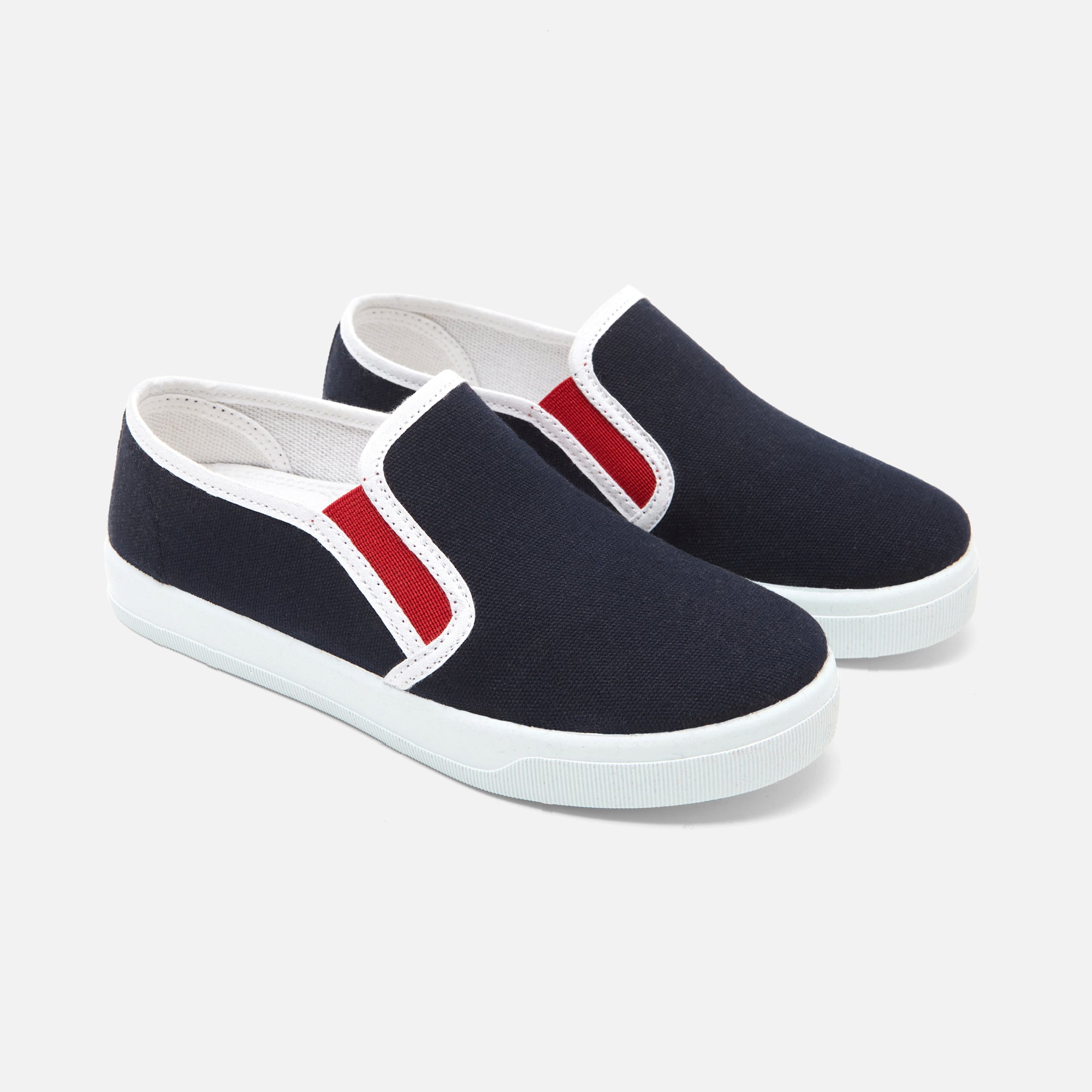 0 QTY / MARINE JACADI CHAUSSURES TOILE DEFI