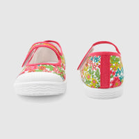 40 QTY / MULTICO CHAUSSURES TOILE POURPRE COL