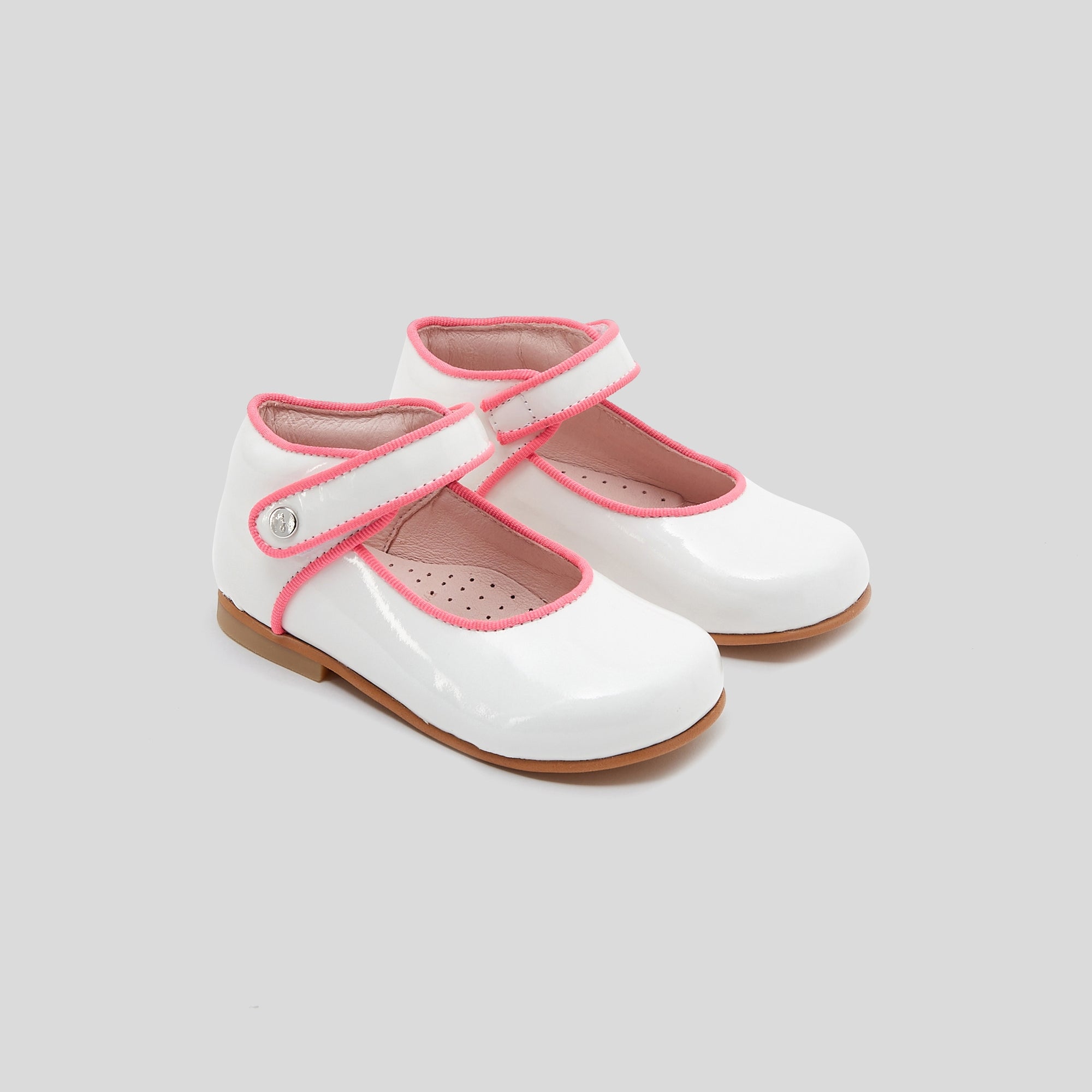 9 QTY / BLANC JACADI CHAUSSURES CUIR FANELLE