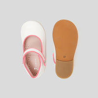 9 QTY / BLANC JACADI CHAUSSURES CUIR FANELLE