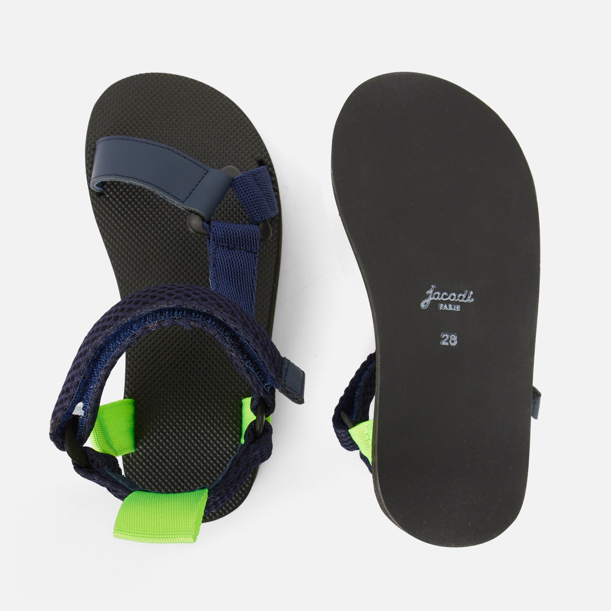 201 QTY / MARINE JACADI CHAUSSURES CUIR FAX