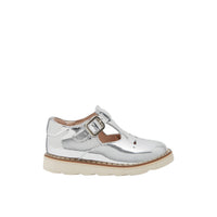 2 QTY / ARGENT CHAUSSURES CUIR FELIPA