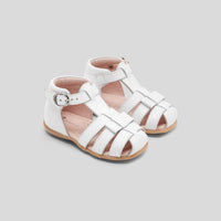 15 QTY / BLANC JACADI CHAUSSURES CUIR FANTINE