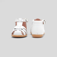 15 QTY / BLANC JACADI CHAUSSURES CUIR FANTINE