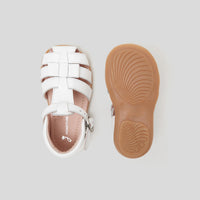 15 QTY / BLANC JACADI CHAUSSURES CUIR FANTINE