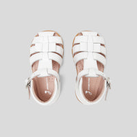 15 QTY / BLANC JACADI CHAUSSURES CUIR FANTINE