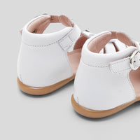 15 QTY / BLANC JACADI CHAUSSURES CUIR FANTINE