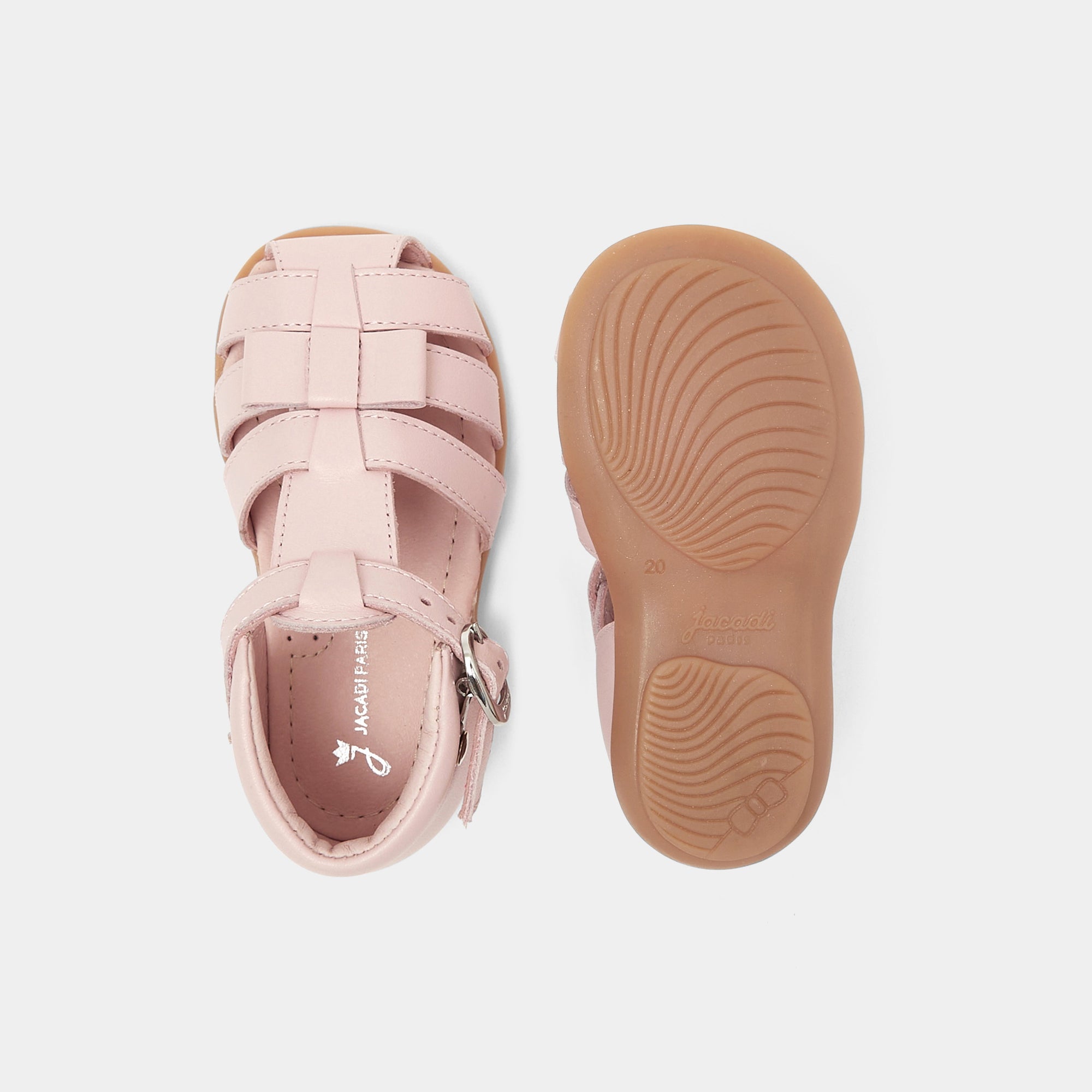 58 QTY / ROSE JACADI CHAUSSURES CUIR FANTINE