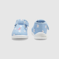 15 QTY / BLEU CHAUSSURES TOILE FANETTE