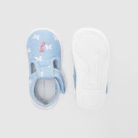 15 QTY / BLEU CHAUSSURES TOILE FANETTE
