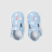 15 QTY / BLEU CHAUSSURES TOILE FANETTE