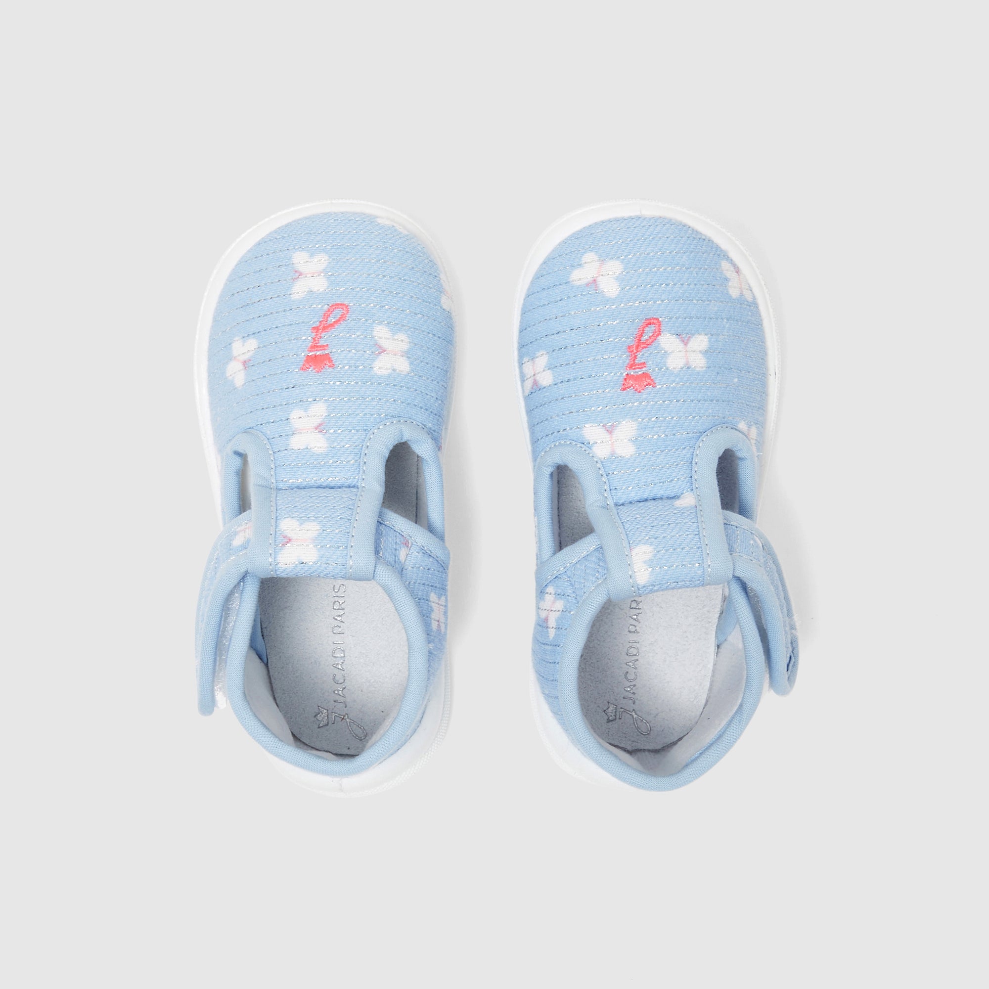 15 QTY / BLEU CHAUSSURES TOILE FANETTE