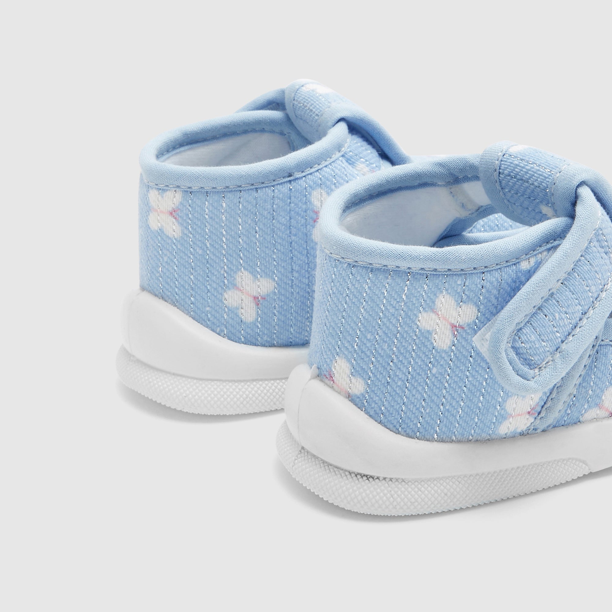 15 QTY / BLEU CHAUSSURES TOILE FANETTE