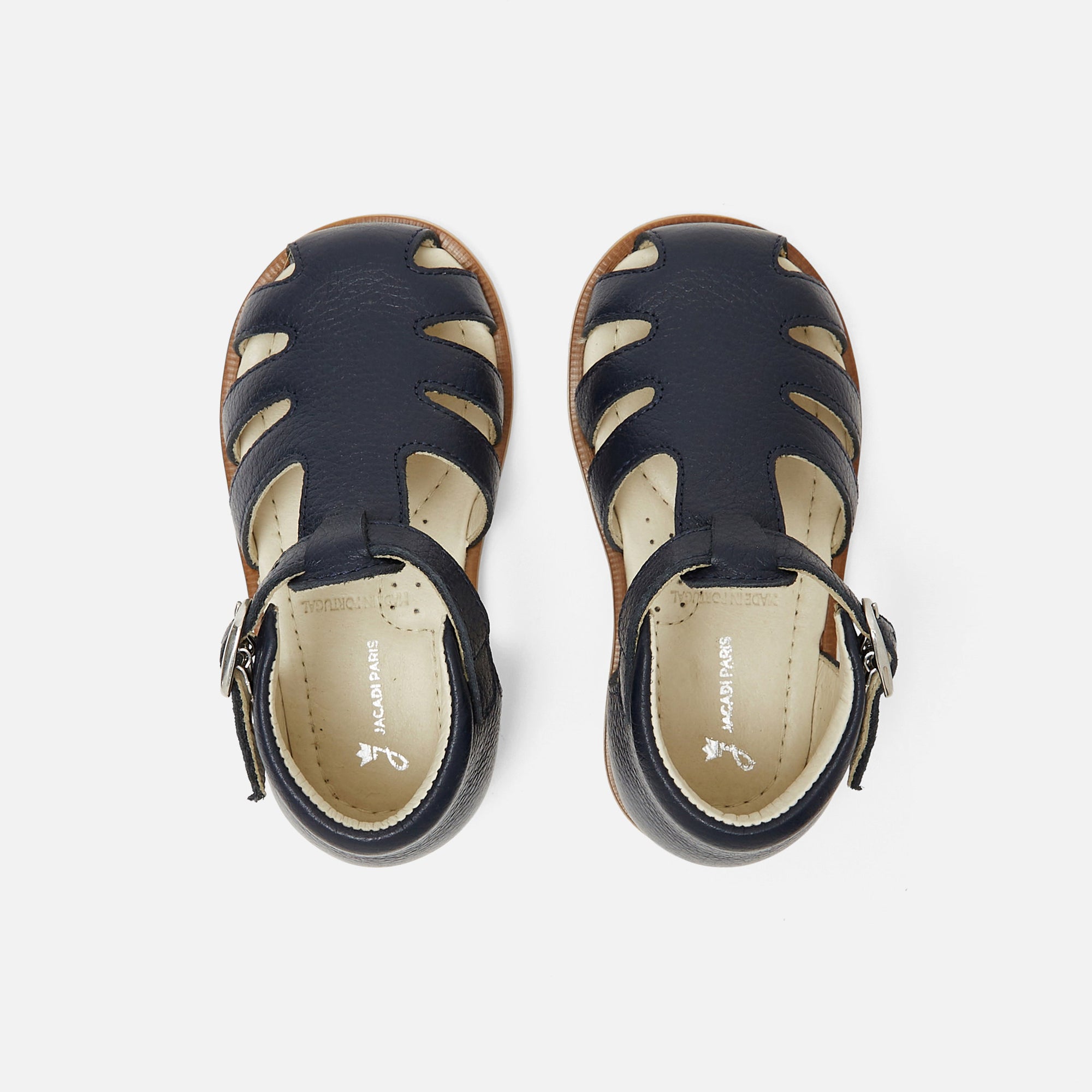 0 QTY / MARINE JACADI CHAUSSURES CUIR FARO