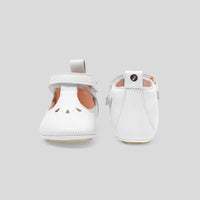 162 QTY / BLANC JACADI CHAUSSURES TOILE FLAVIE