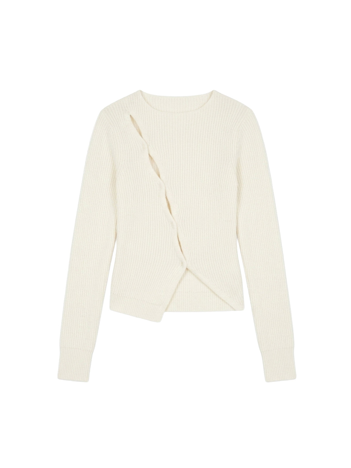 Cardigan Pau en laine mélangée - Off White