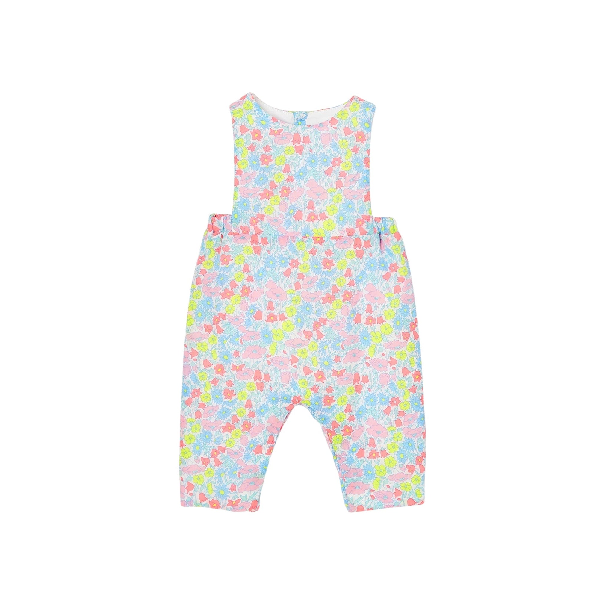 239 QTY / BLANC/MULTICO PAP COMBINAISON/ BLOOMER MANEGE