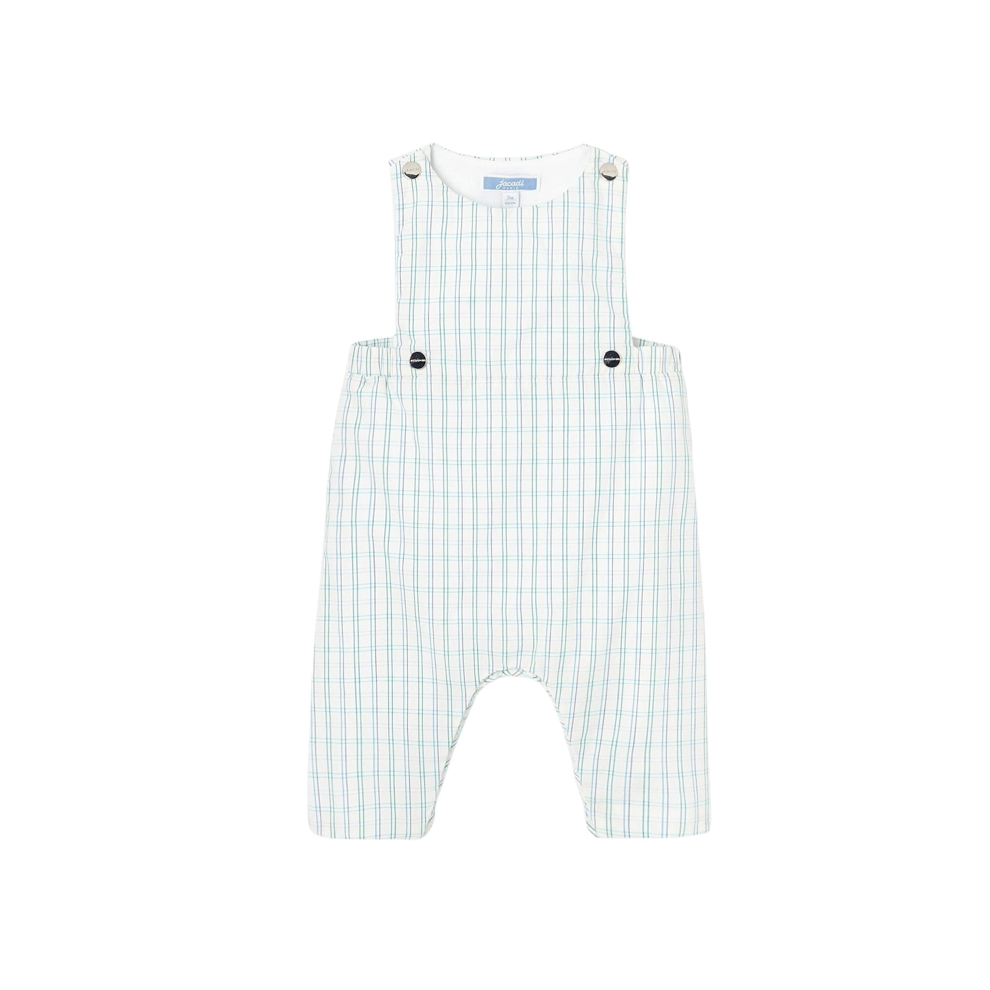565 QTY / BLANC/MULTICO PAP COMBINAISON/ BLOOMER MAXI