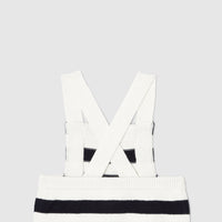 189 QTY / BLANC  PAP COMBINAISON/ BLOOMER MOINEAU