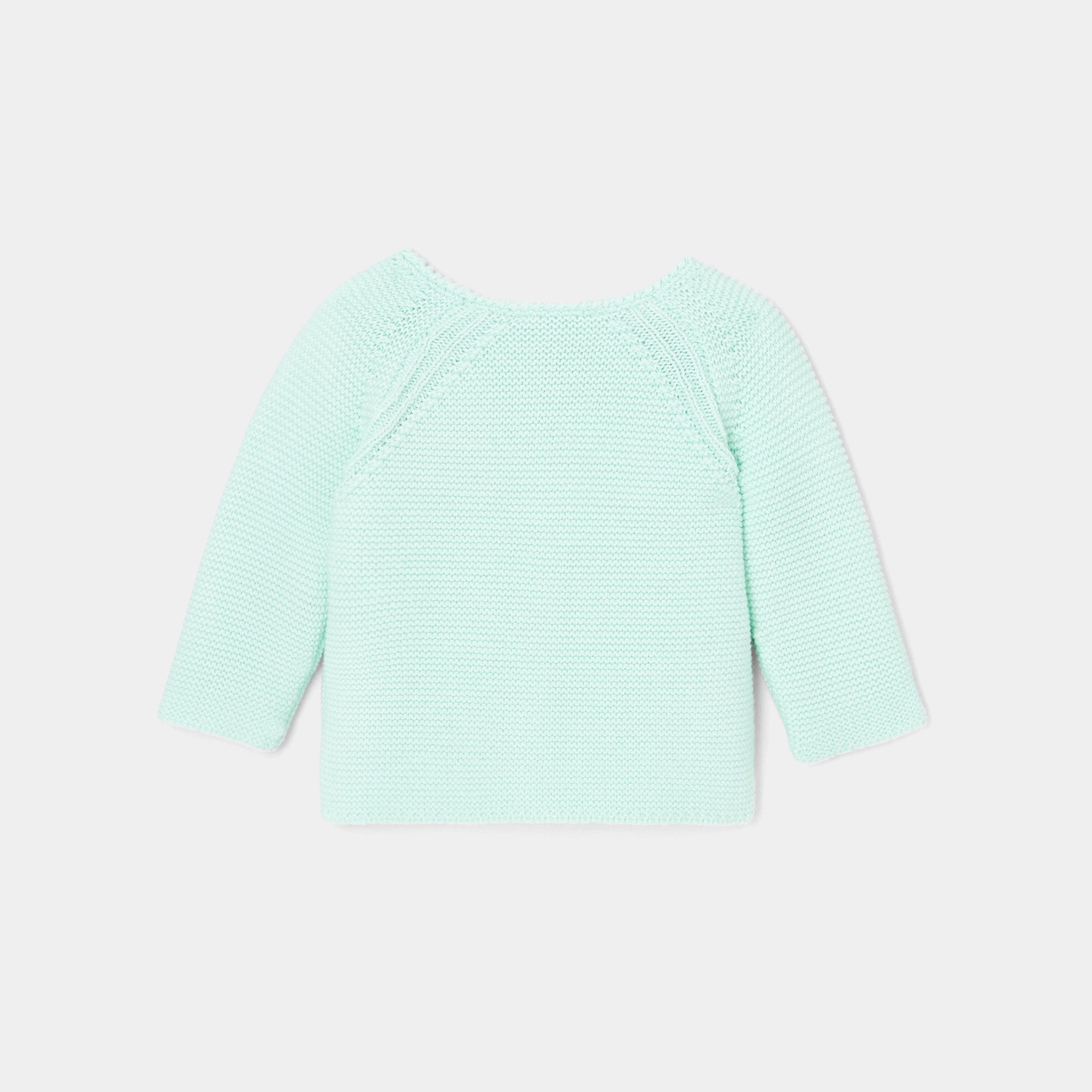 16 QTY / VERT ROSEAU PAP GILET / CARDIGAN MELINE