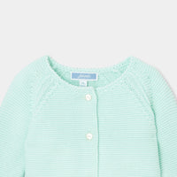 16 QTY / VERT ROSEAU PAP GILET / CARDIGAN MELINE
