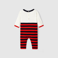 1372 QTY / BLANC/MULTICO PAP COMBINAISON/ BLOOMER MAVIS