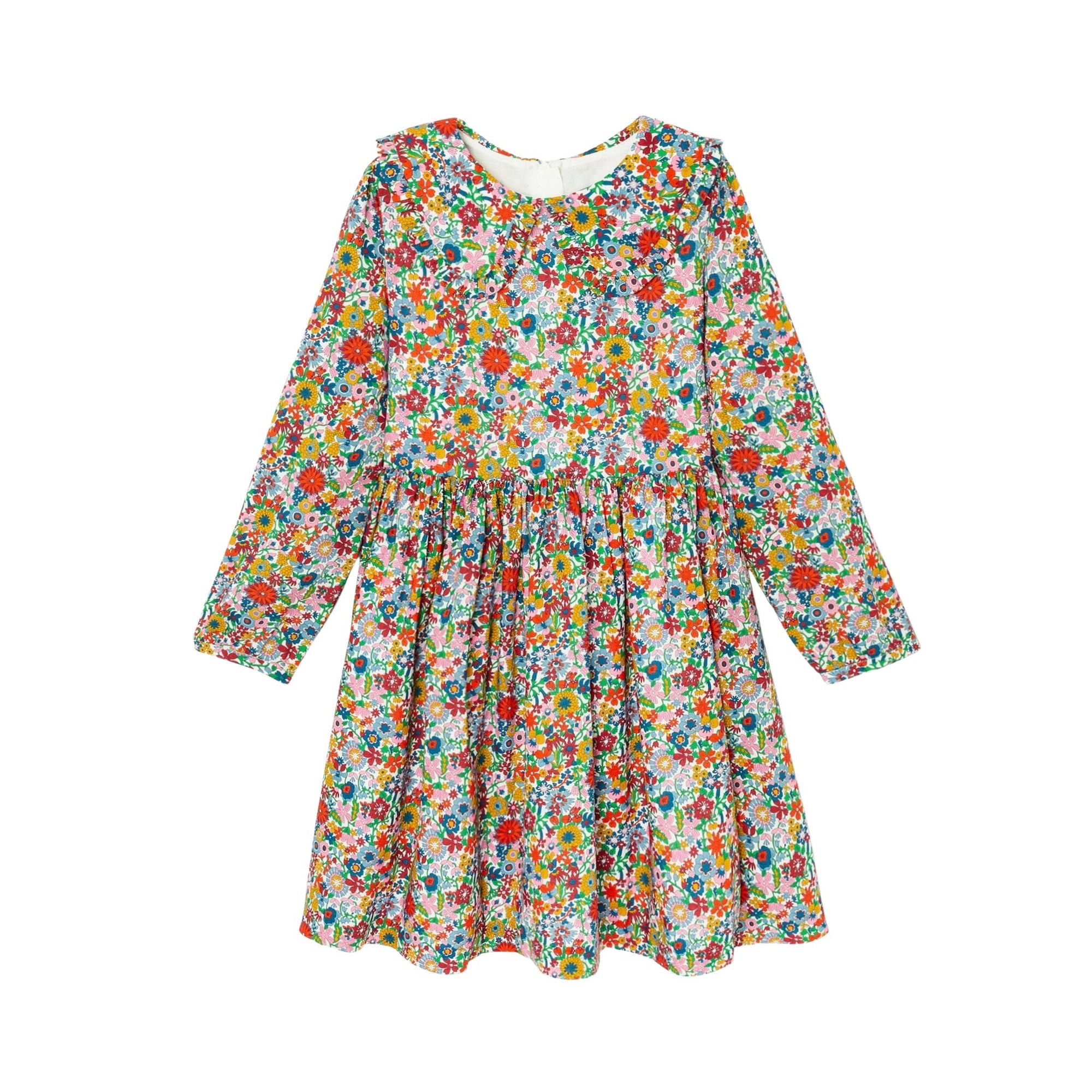 0 QTY / BLANC/MULTICO PAP ROBE MICHA